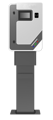 EVEMOVE 40 kW | CCS2 / CHAdeMO / 2x CCS2 (Wifi, LCD, RFID karty, 5m kábel), 100A, 150-1000V