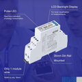 Jednofázový digitálny elektromer SDM120-MODBUS MID