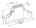 Jednofázový digitálny elektromer SDM120-MODBUS MID
