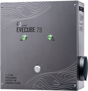 EVECUBE 2B - AC 2x22kW nabíjačka pre elektromobily