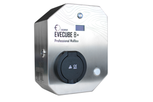 EVECUBE B+ nabíjacia stanica pre elektromobily (offline + displej + prebytky FVE + RFID)