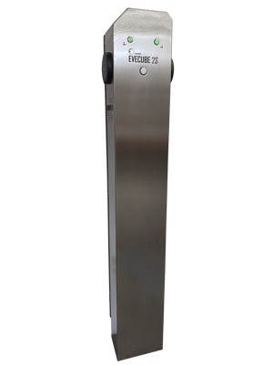 EVECUBE 2S - stĺpová AC nabíjacia stanica | 2 porty | 2x22kW (Chytrý WebServer + RFID + meranie spotreby)
