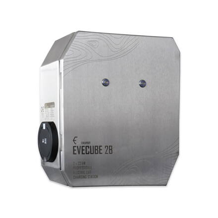 EVECUBE 2B - AC 2x22kW nabíjacia stanica pre elektromobily (offline)