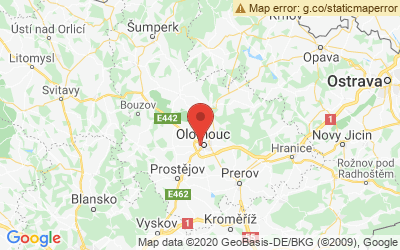 Google map: Stupkova 952/18,  779 00 Olomouc